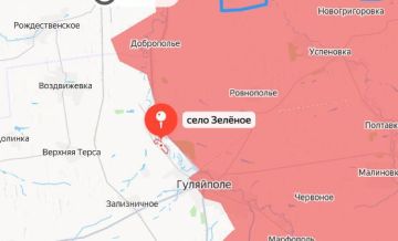 Министерство обороны России: Подразделения 394-го гвардейского мотострелкового полка 5-й общевойсковой армии группировки войск «Восток» взяли под контроль населенный пункт Зеленое в Запорожской области