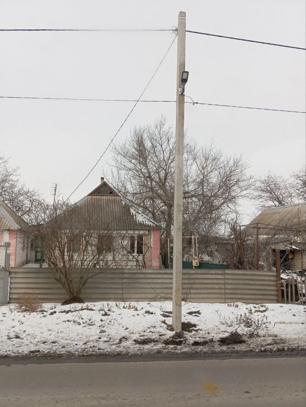 В селе Новобогдановка на улице Горького завершено восстановление уличного освещения В селе Новобогдановка на улице Горького завершено восстановление уличного освещения