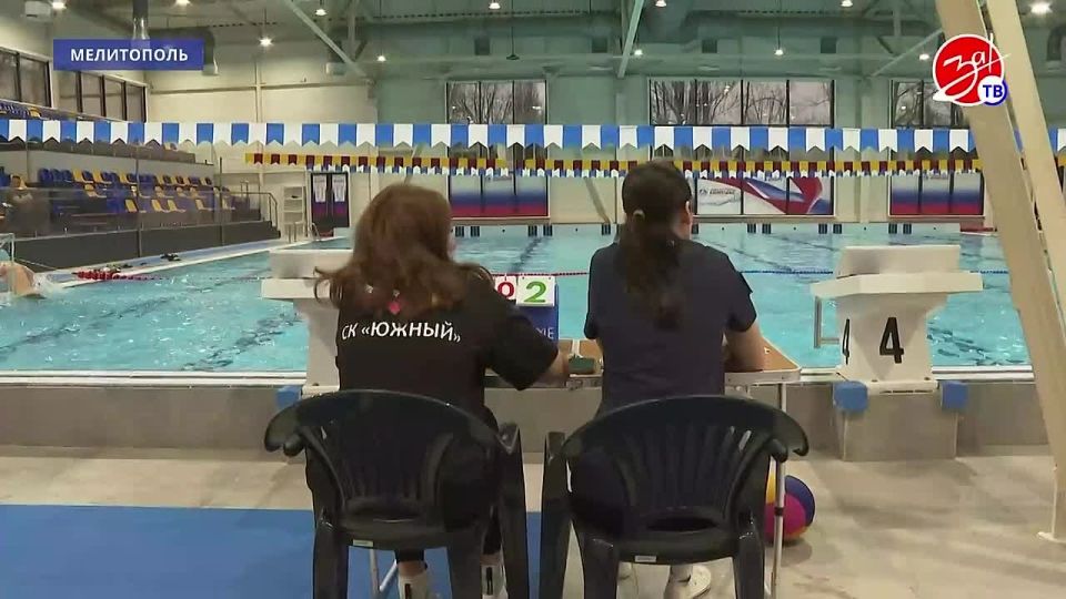 Соревнования по водному поло состоялись на базе водно-спортивного комплекса в Мелитополе