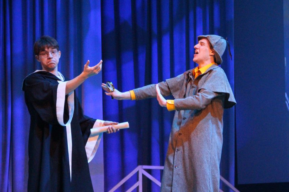 Детский спектакль «Формула пятерки» театральной студии «Серебро» состоялся в Областном центре искусств и народного творчества (ОЦИНТ) в Мелитополе Детский спектакль «Формула пятерки» театральной студии «Серебро» состоялся в Областном центре искусств и народного творчества (ОЦИНТ) в Мелитополе