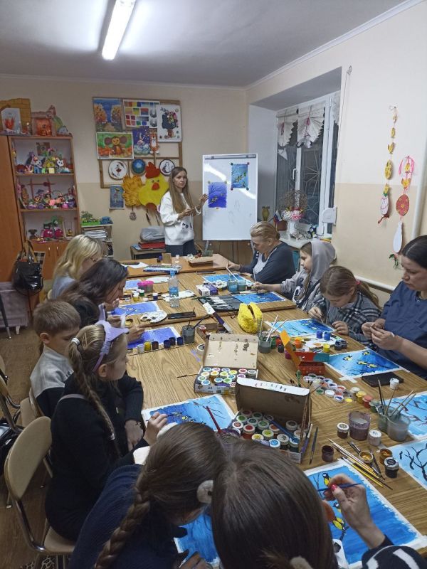 Желтогрудые синички и тепло семейных сердец в клубе «Черешенка» Желтогрудые синички и тепло семейных сердец в клубе «Черешенка»