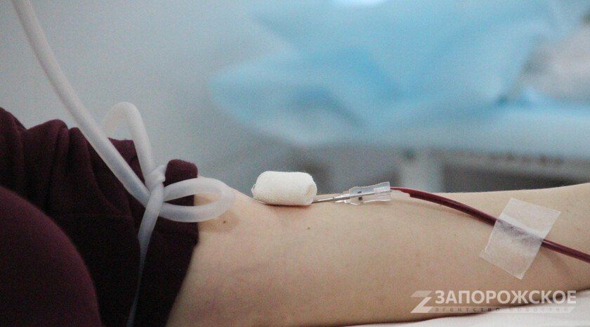 Мелитопольский центр крови провел выездной день донора в Херсонской области