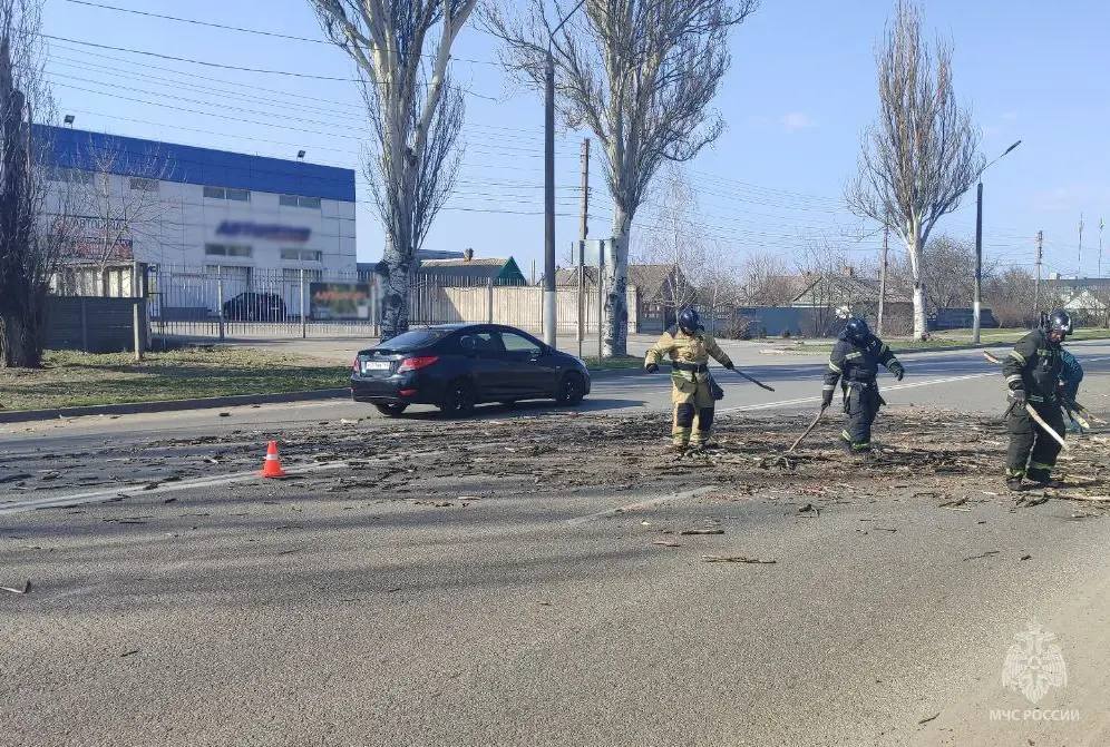 Последствия сильного ветра в Мелитополе Последствия сильного ветра в Мелитополе