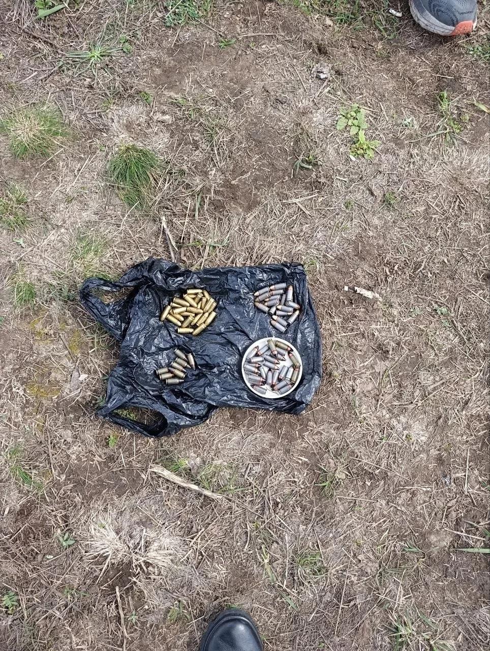 На территории Мелитополя найден тайник с боеприпасами На территории Мелитополя найден тайник с боеприпасами