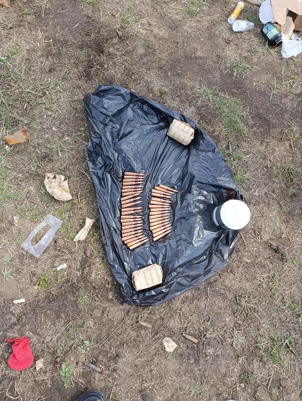 На территории Мелитополя найден тайник с боеприпасами На территории Мелитополя найден тайник с боеприпасами