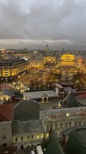 Доброе утро из самого сердца России — Москвы!