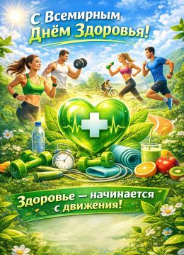 С Всемирным днём здоровья!