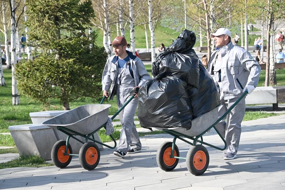 В Мелитополе убрали несанкционированные свалки с ряда улиц и проспектов