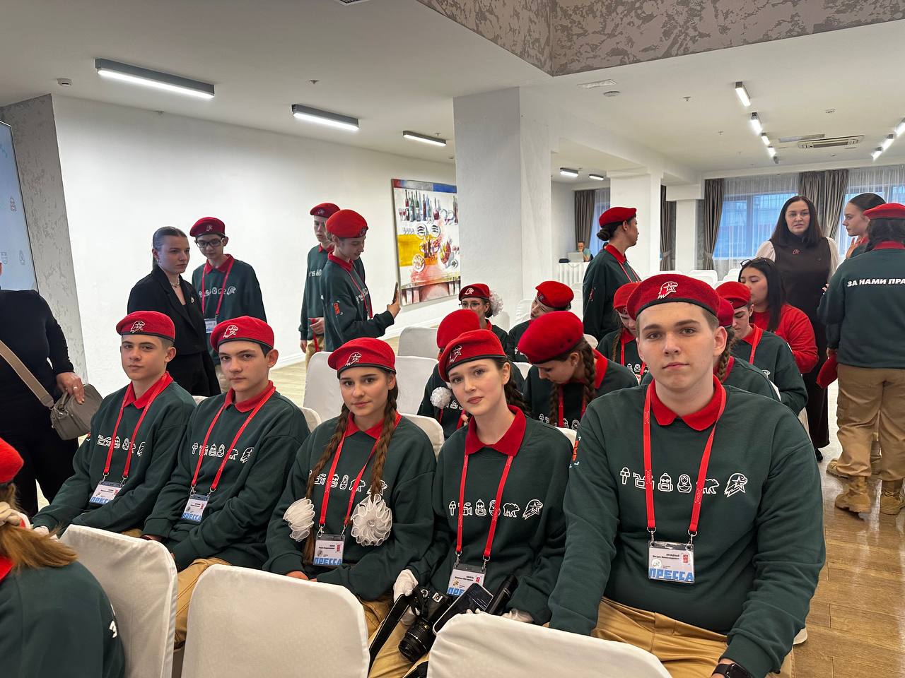 Представители «Юнармии» Запорожской области приняли участие во Всероссийском медиафоруме «Юнкор» Представители «Юнармии» Запорожской области приняли участие во Всероссийском медиафоруме «Юнкор»