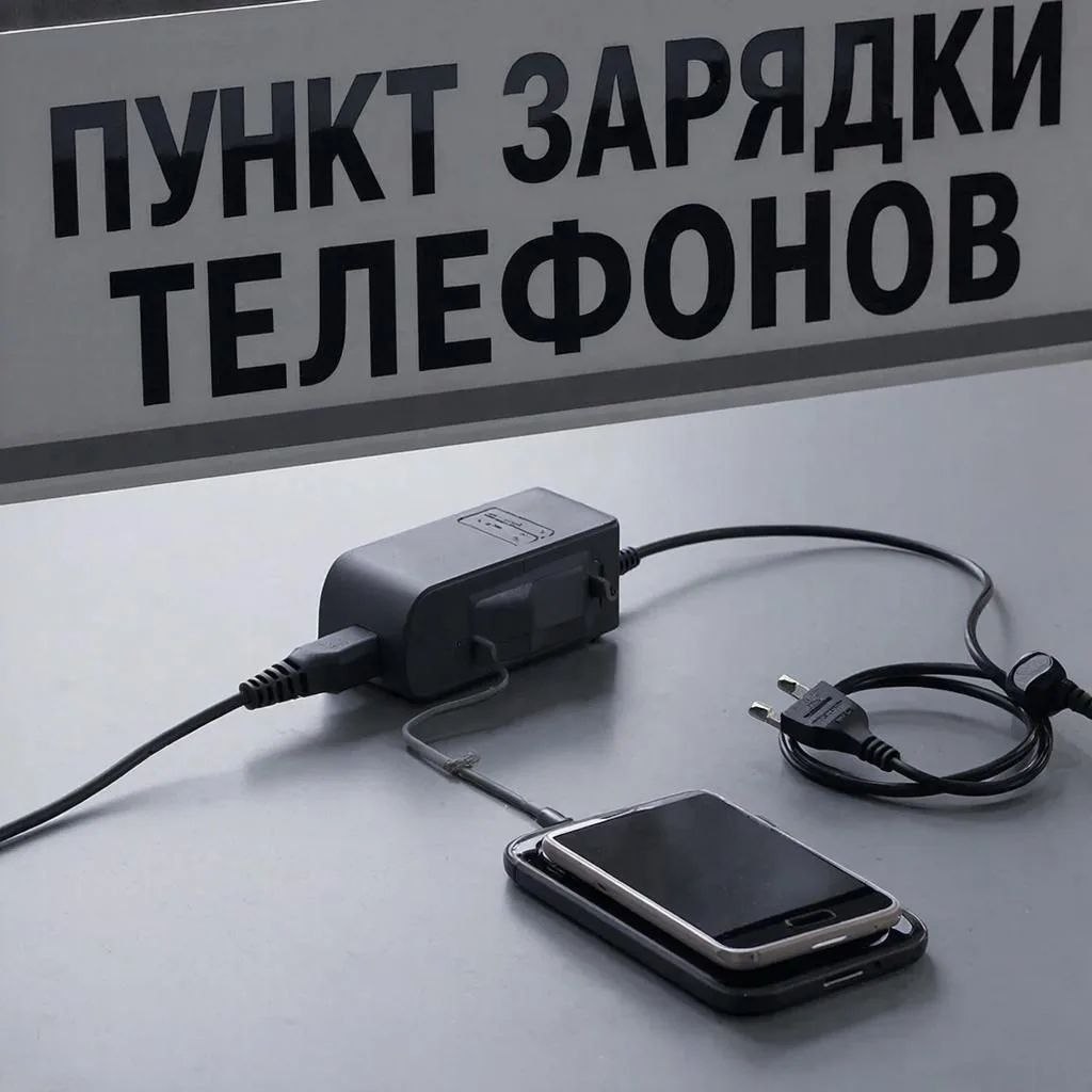 Где можно зарядить телефоны в Мелитополе и сельских поселениях округа