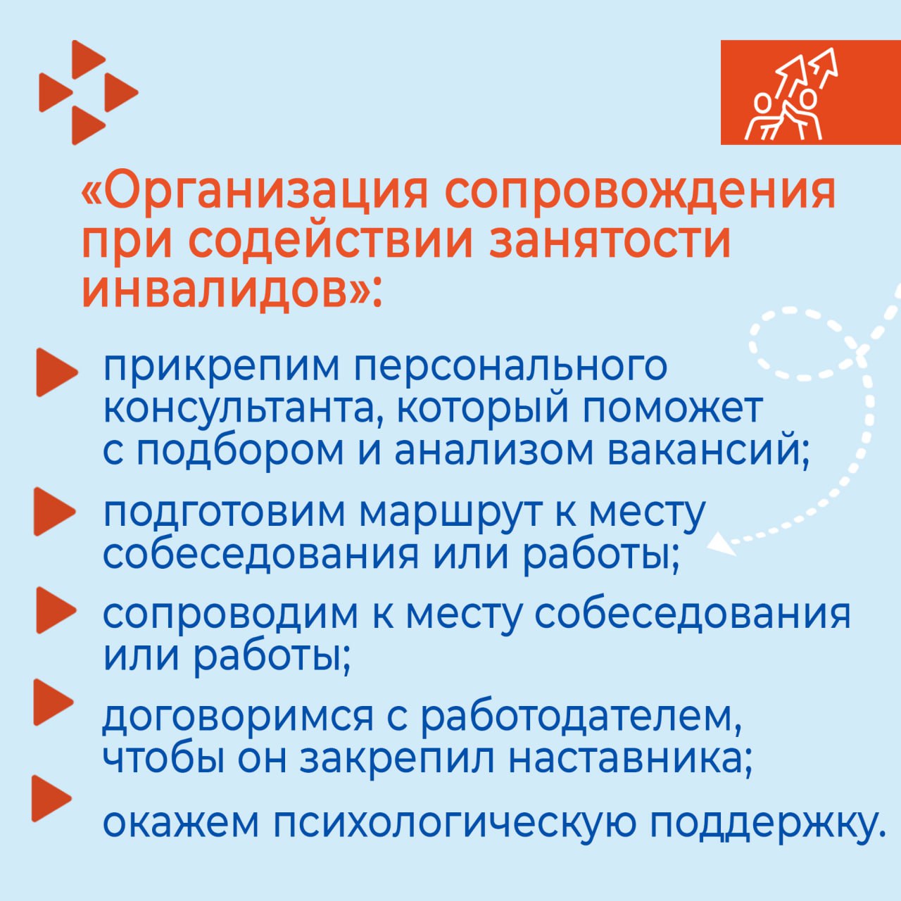 Информация о мерах государственной поддержки в сфере трудоустройства граждан с инвалидностью Информация о мерах государственной поддержки в сфере трудоустройства граждан с инвалидностью