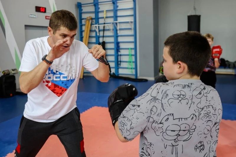 Ветеран СВО воспитывает в Мелитополе юных боксеров Ветеран СВО воспитывает в Мелитополе юных боксеров