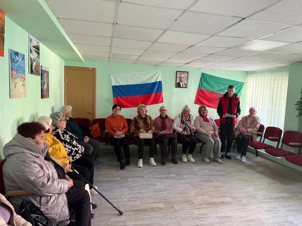 В ГБУ «Комплексный центр социального обслуживания населения» Министерства труда и социальной политики Запорожской области, в отделении активного долголетия г. Мелитополь для участниц клуба «Золотые сердца» состоялась лекция... В ГБУ «Комплексный центр социального обслуживания населения» Министерства труда и социальной политики Запорожской области, в отделении активного долголетия г. Мелитополь для участниц клуба «Золотые сердца» состоялась лекция...