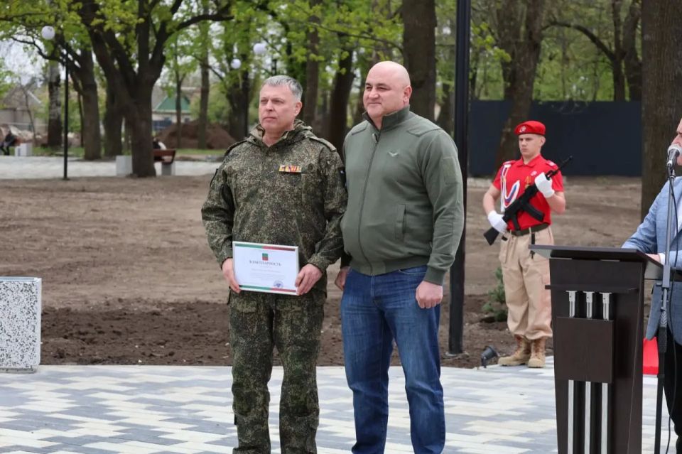 В Запорожской области появился памятник героям СВО В Запорожской области появился памятник героям СВО