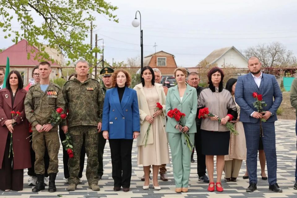 В Запорожской области появился памятник героям СВО В Запорожской области появился памятник героям СВО
