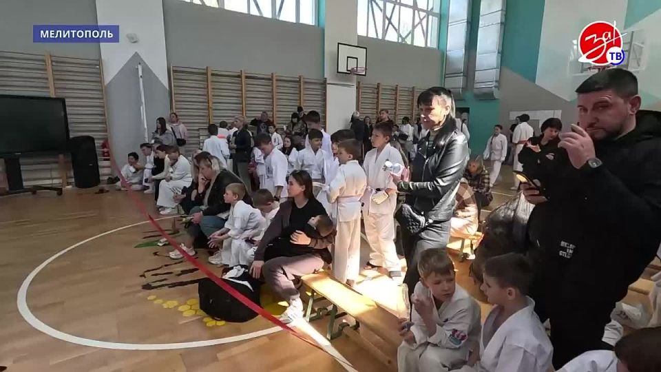 В Мелитополе состоялись состязания начинающих каратистов — «Кубок новичка»