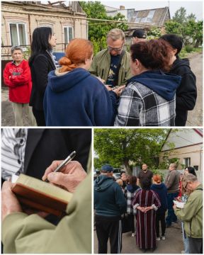 В Мелитополе комиссия зафиксировала разрушения после атаки БПЛА