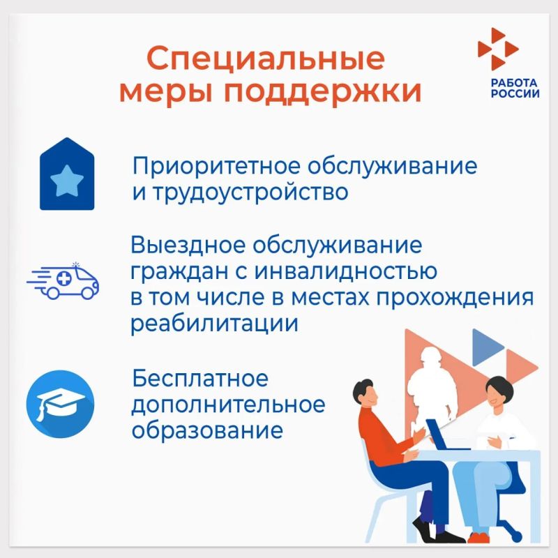 Информация о мерах государственной поддержки в сфере трудоустройства для участников СВО Информация о мерах государственной поддержки в сфере трудоустройства для участников СВО