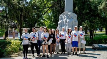 Студенты МелГУ приняли участие в акции «Прошагай город»