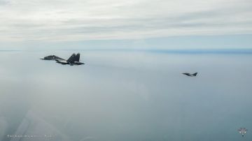 Российские Су-30 заставили понервничать «балтийских тигров»