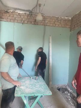 В Новониколаевке шефы приступили к модернизации систем жизнеобеспечения Дома культуры