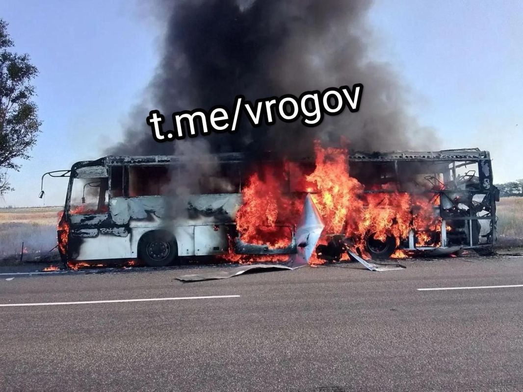 Владимир Рогов: Нацисты ударили по пассажирскому автобусу, следовавшему маршруту Краснодар — Мелитополь