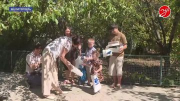 Единороссы поздравили многодетные семьи Запорожской области с Днем семьи, любви и верности