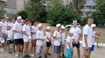 Мелитопольский Центр соцреабилитации провел патриотический забег ко Дню воинской славы России
