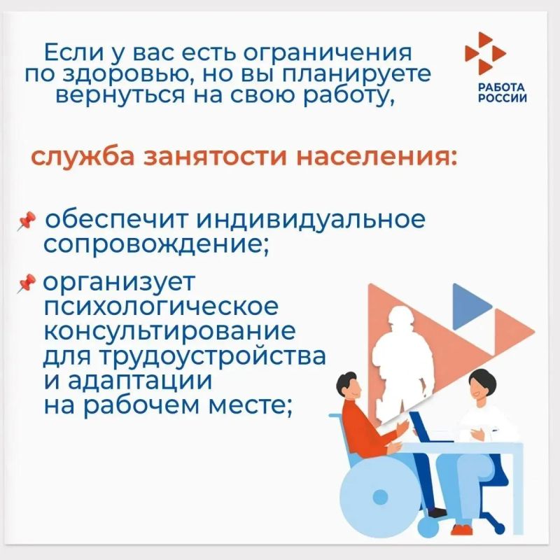 Информация о мерах государственной поддержки в сфере трудоустройства для участников СВО Информация о мерах государственной поддержки в сфере трудоустройства для участников СВО