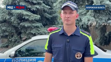 На трассе «Новороссия» под Мелитополем полицейские спасли жизнь тяжелораненому в ДТП водителю «Газели»