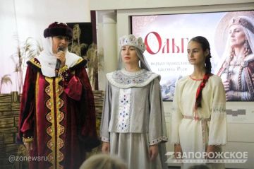 Театрализованная постановка ко Дню памяти святой княгини Ольги состоялась в Мелитополе