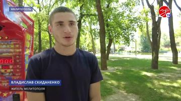 В Мелитополе развернули пункты подзарядки техники для жителей города