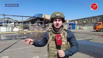 Сегодняшней ночью мирный Мелитополь вновь подвергся ударам украинских неонацистов
