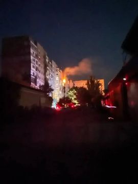 В Запорожской области в результате ночной атаки украинских формирований на Мелитополь погиб один мирный житель, ещё одна женщина получила ранения