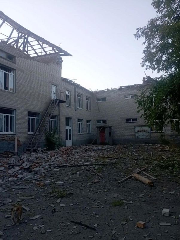 Евгений Балицкий: В селе Скельки Васильевского муниципального округа массированной атаке БпЛА подверглось здание общеобразовательной школы и детского сада «Калинка» Евгений Балицкий: В селе Скельки Васильевского муниципального округа массированной атаке БпЛА подверглось здание общеобразовательной школы и детского сада «Калинка»
