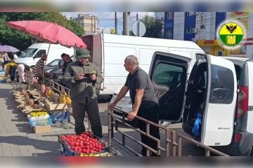 В Мелитополе пресекают незаконную уличную торговлю
