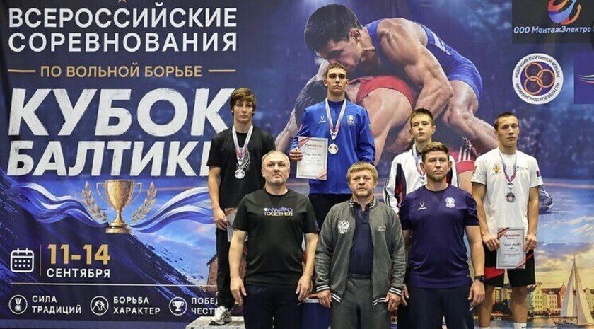 Успех запорожских борцов на Кубке Балтики в Калининграде