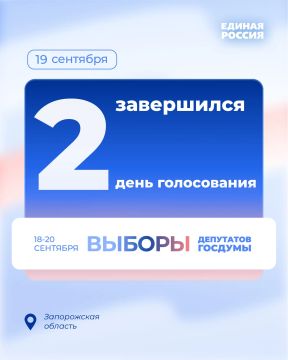 Матвиенко Ирина: Завершился второй день голосования