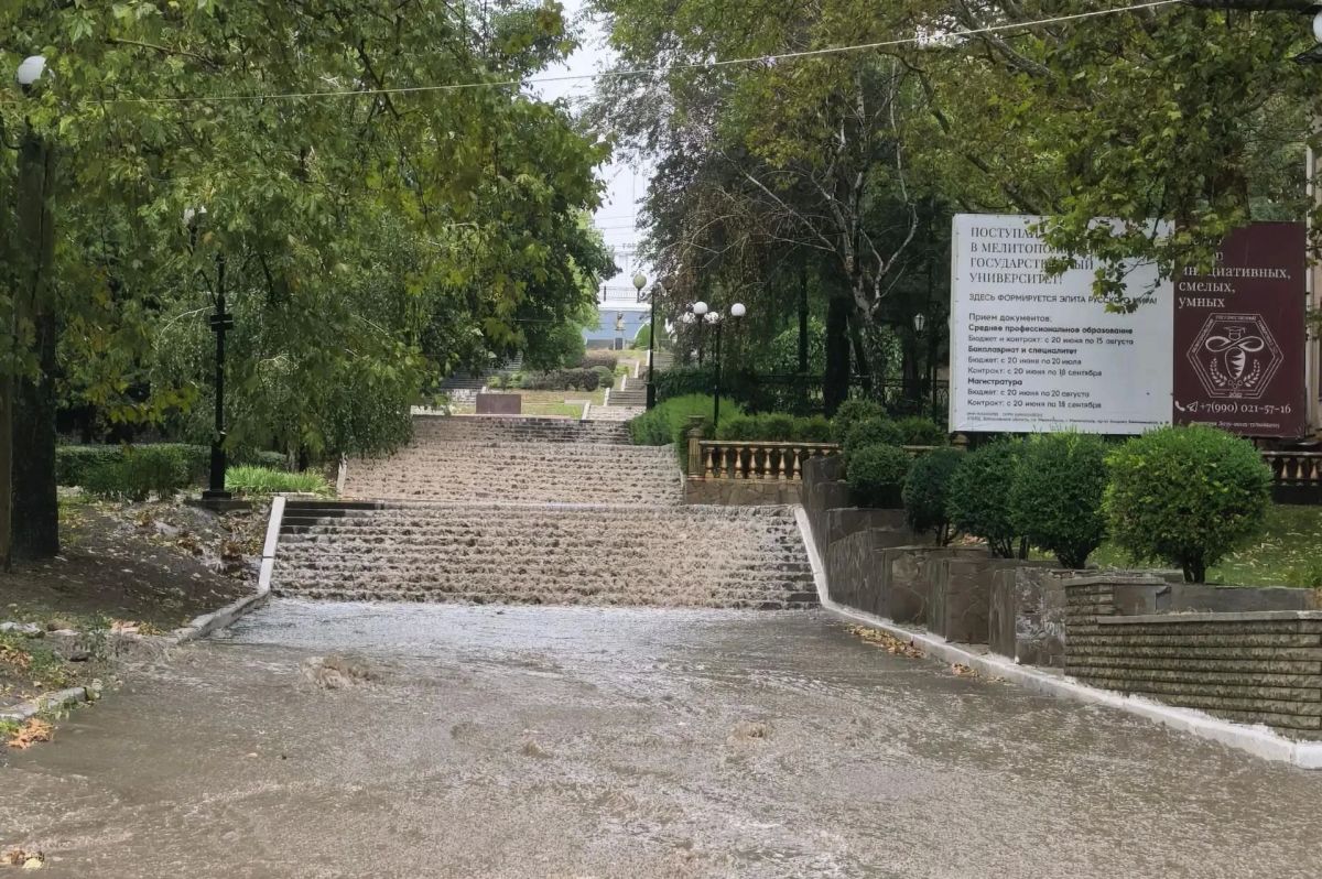 Сергей Золотарёв: Вчерашняя непогода принесла городу серьёзное испытание — интенсивные осадки привели к подтоплению улиц и дворовых территорий Сергей Золотарёв: Вчерашняя непогода принесла городу серьёзное испытание — интенсивные осадки привели к подтоплению улиц и дворовых территорий