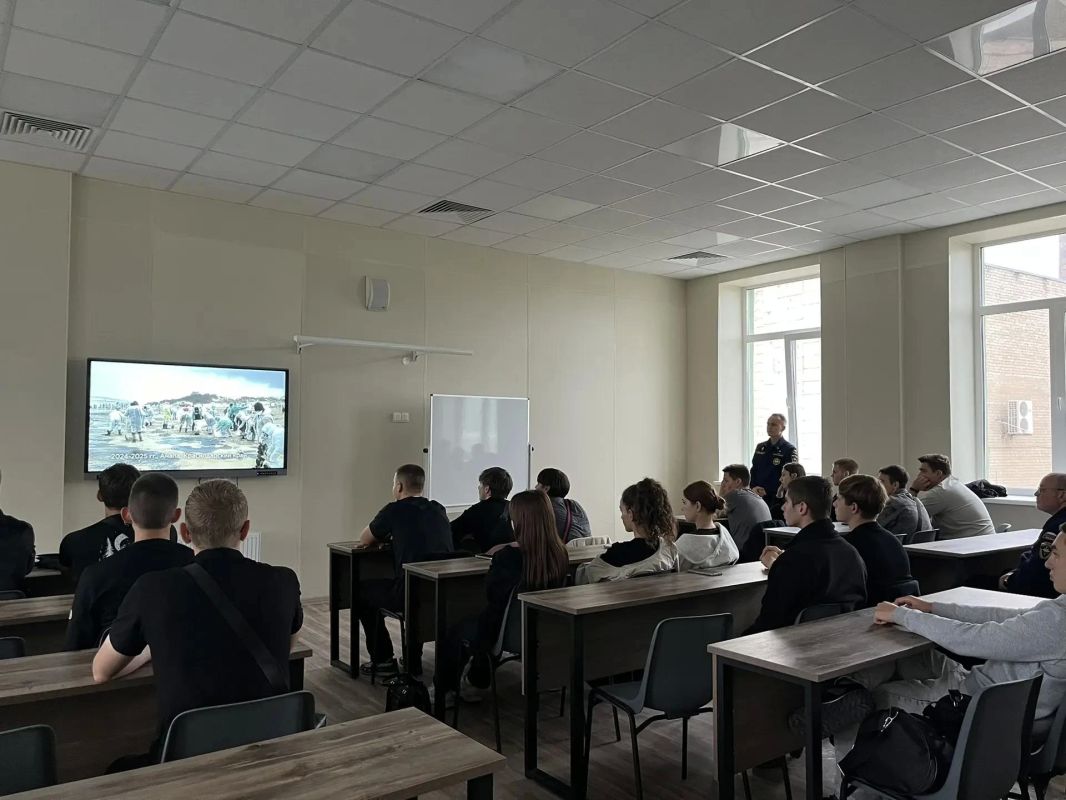 Провели встречи со студентами кафедры гражданской безопасности в Мелитопольском государственном университете Провели встречи со студентами кафедры гражданской безопасности в Мелитопольском государственном университете