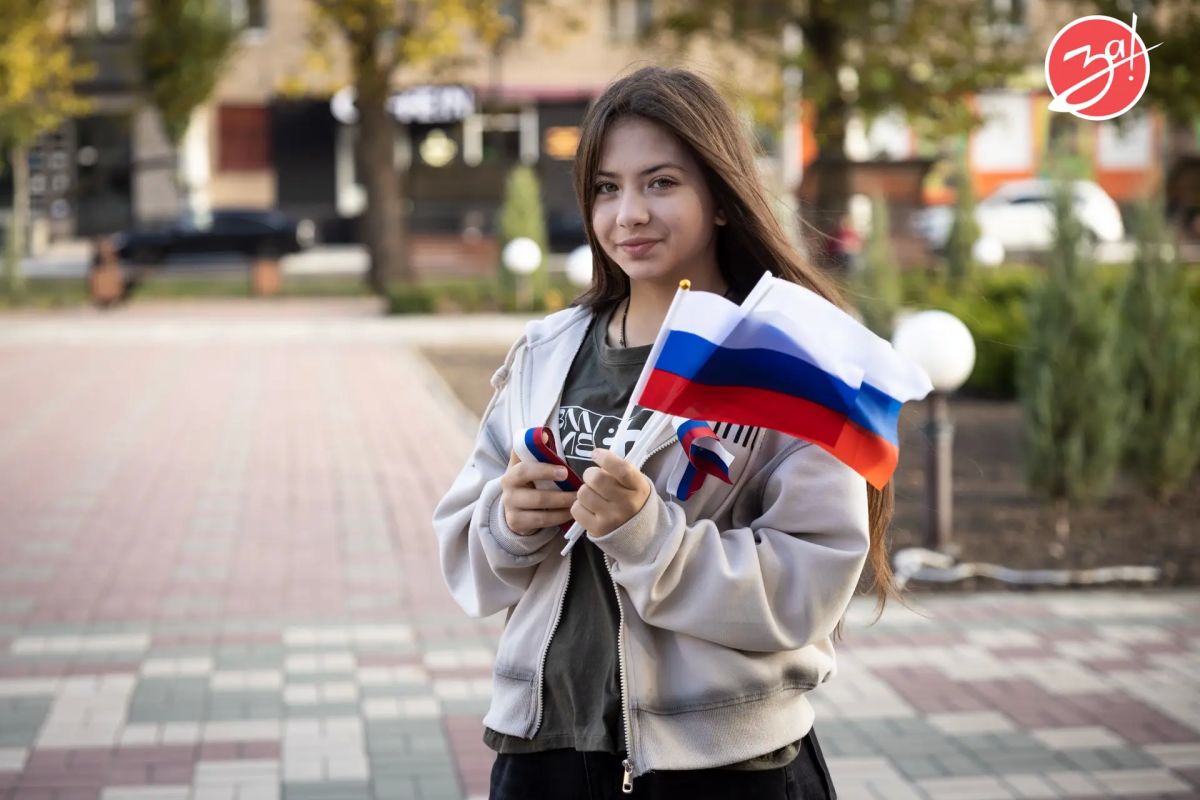 «Волонтёры Победы» провели патриотическую акцию «Волонтёры Победы» провели патриотическую акцию