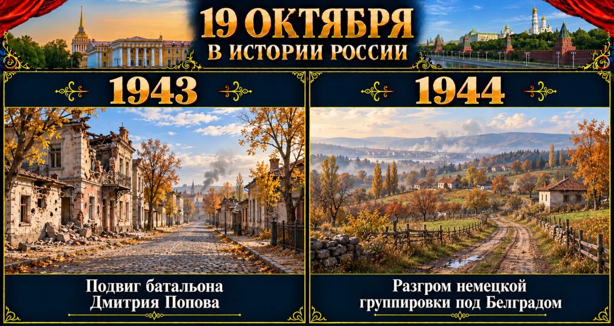 19 октября в истории России 19 октября в истории России